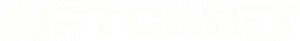 NFT Card logo white
